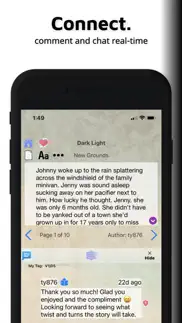 crinkle - read, write stories iphone screenshot 3