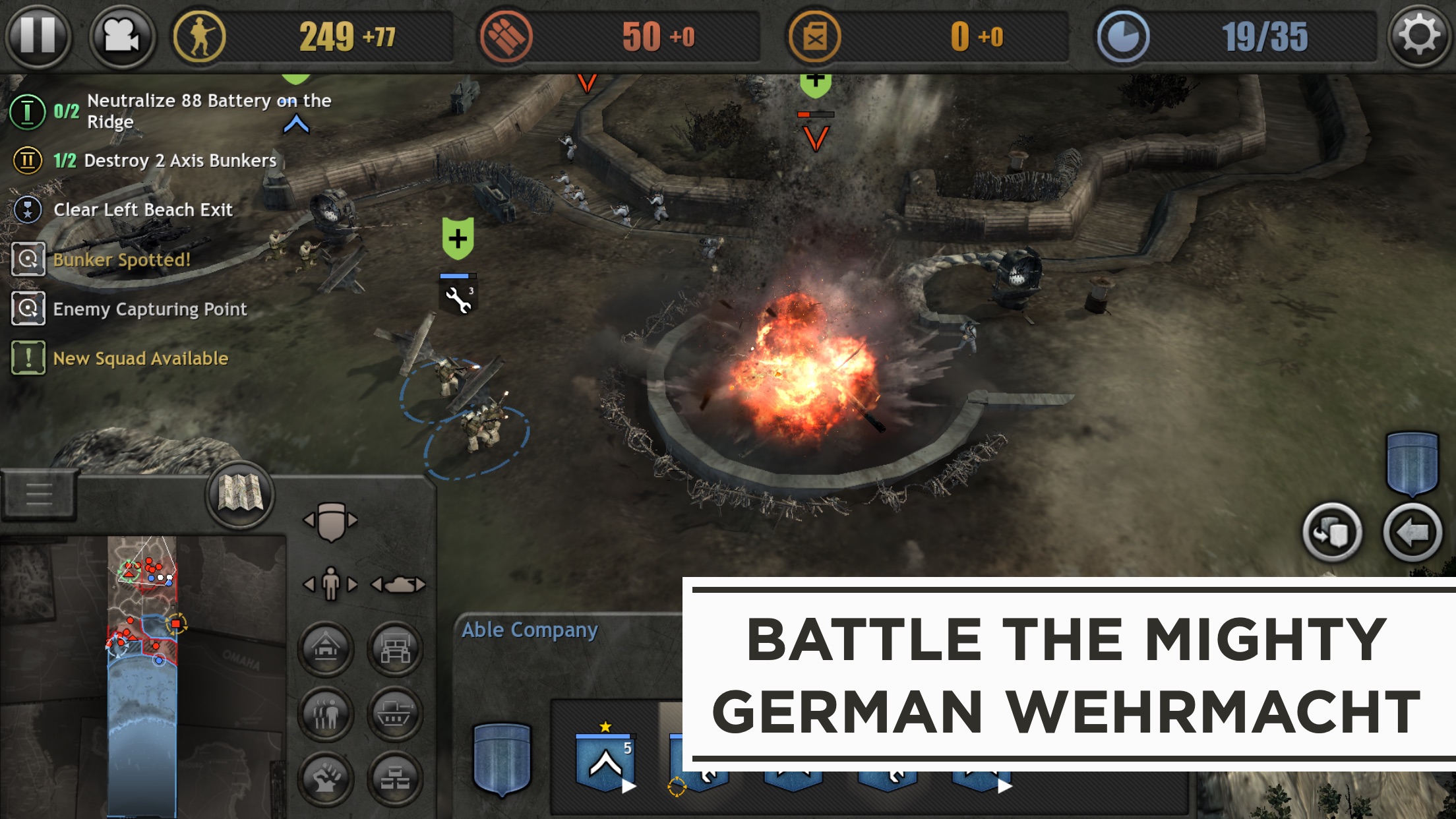 Screenshot do app Company of Heroes