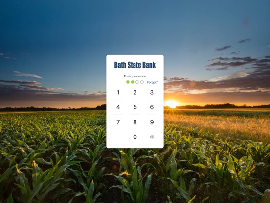 Bath State Bank iPad screenshot 2 - Finance app