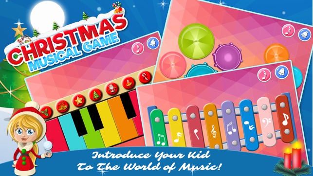 Christmas Musical Game - Christmas Piano