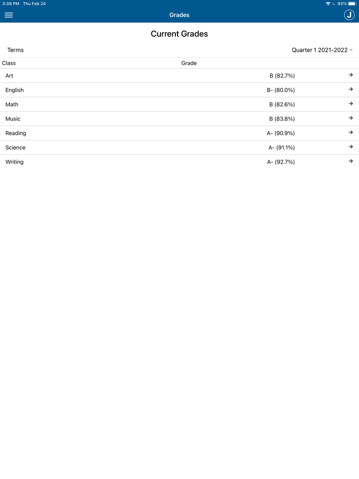 Gradelink Student-Parent App