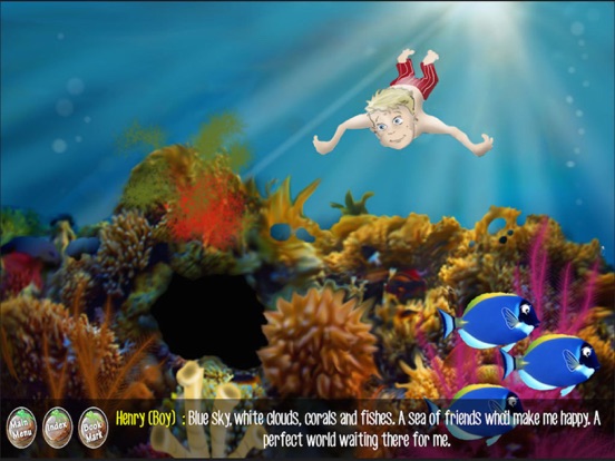 Migalolo Ocean eBook iPad screenshot 5 - Book app