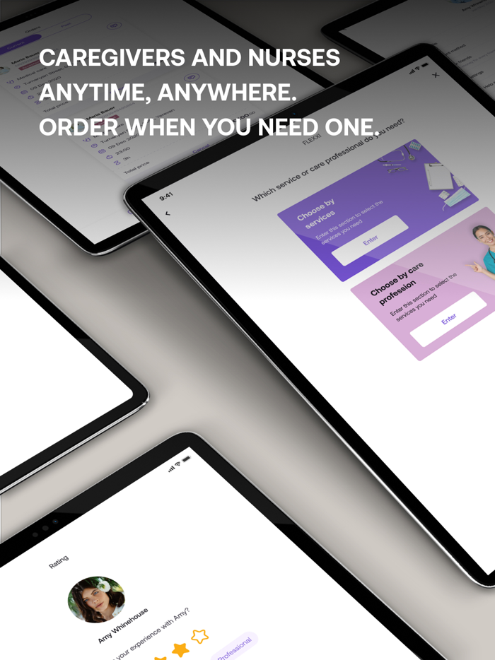 FLEXXI - Care  Help booking