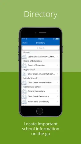 Game screenshot Clear Creek Amana Schools apk