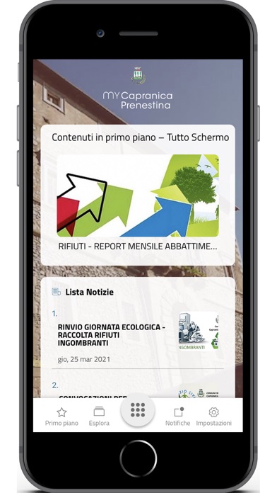 MyCapranicaPrenestina Screenshot
