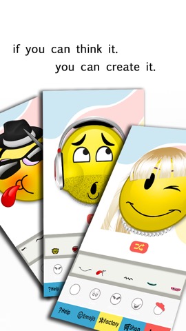 Emoji Maker - Make Your Own Emoticon Avatar Facesのおすすめ画像3