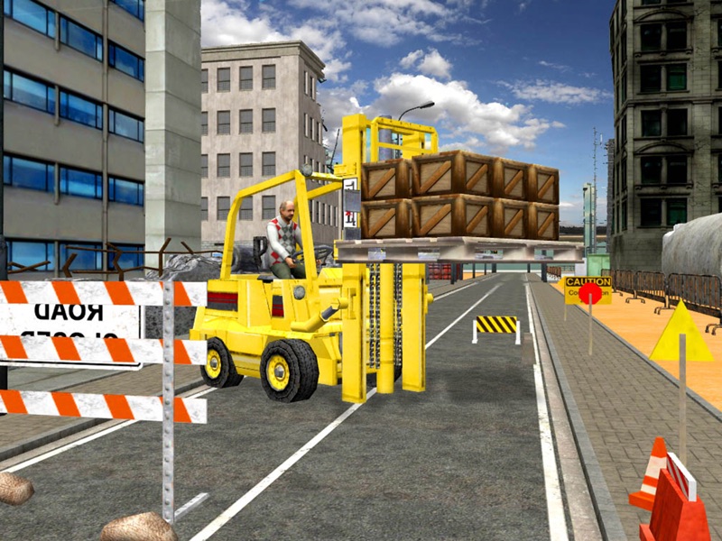 フォークリフトシミュレータ - グランドフォークリフトシミュレーション screenshot 7