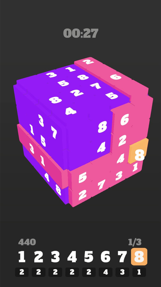 #2. Sudoku Master 3D (iOS) Podle: Pengwei Long