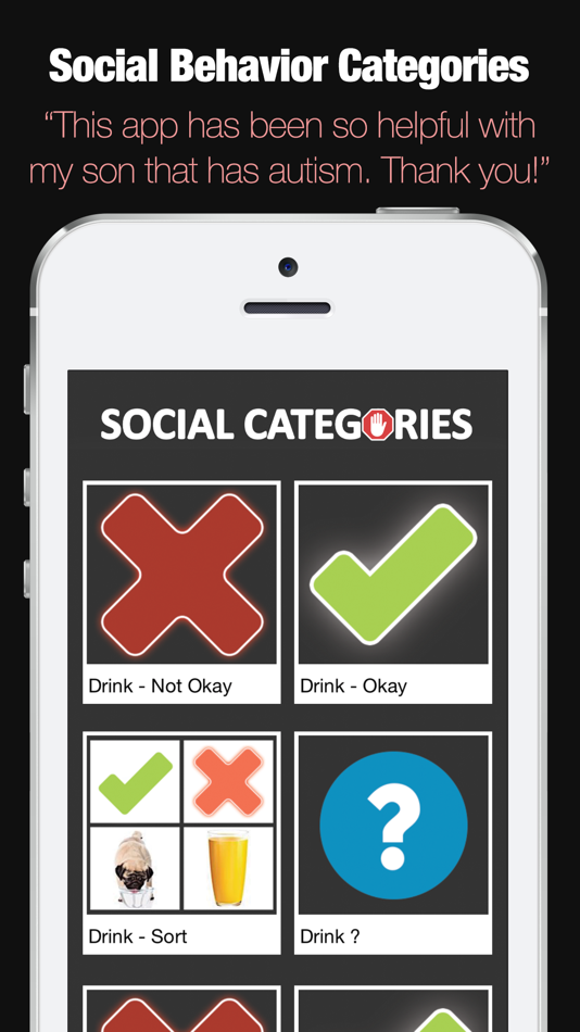 #1. Autism Social Categories and Behaviour App (iOS) 来自: Innovative Mobile Apps