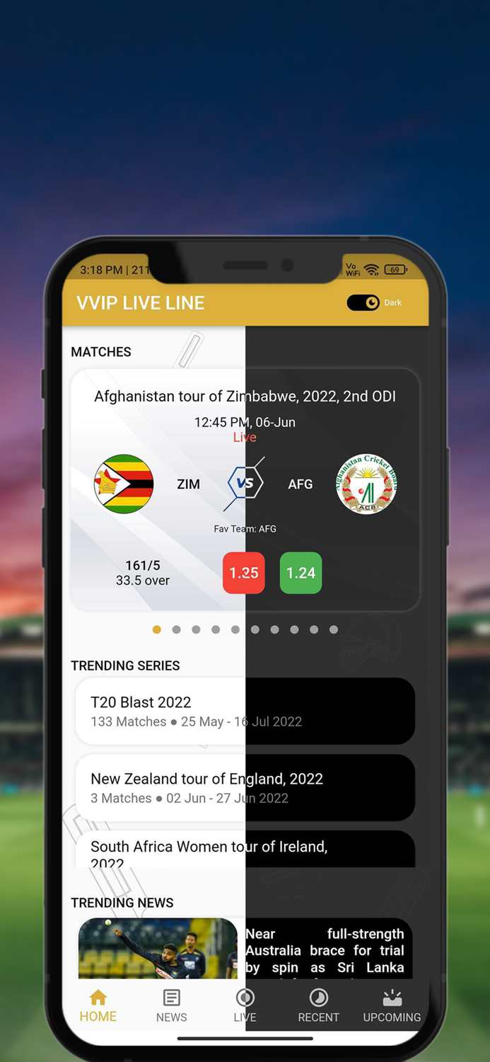 VVIP Live Line - Cricket Score