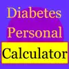 Diabetes Personal Calculator delete, cancel