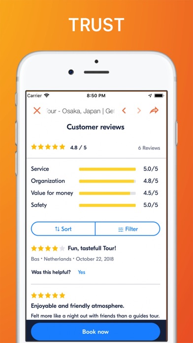 Osaka Travel Guide Offline Screenshot