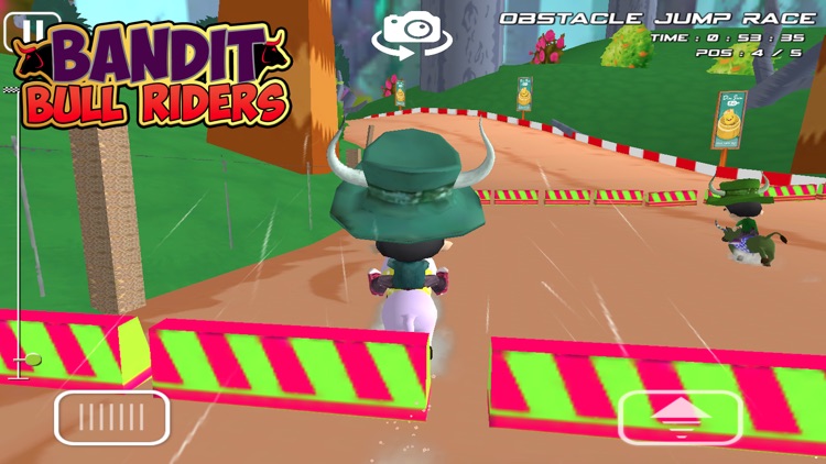 Bandit Bull Rider - Fun Bull Racing Games For Kids