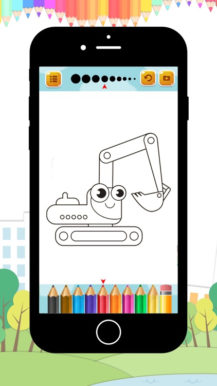 My Vehicles Coloring book