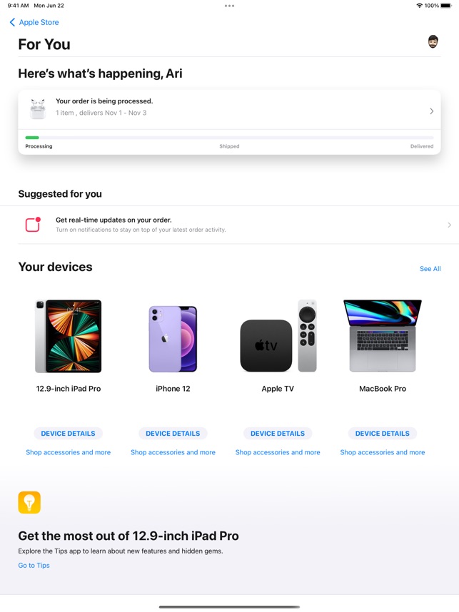 Apple Store on the App Store
