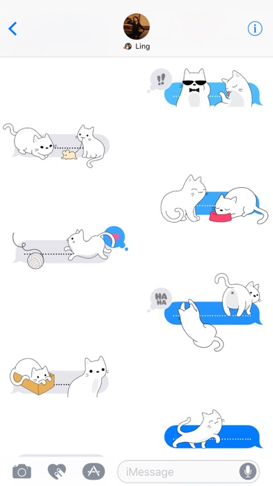 Yuki Neko - Kitty Cat Fun Pet Stickers Screenshot 3 - AppWisp.com Yuki Neko - Kitty Cat Fun Pet Stickers Screenshot 3 - AppWisp.com