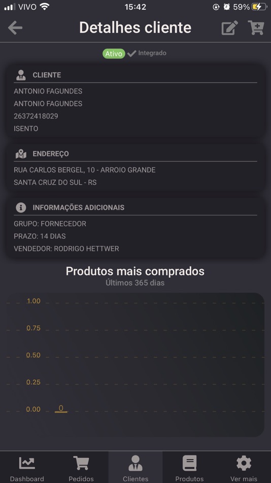 #1. Pedidos - BeerSales (iOS) By: e-Get Desenvolvimento de Sistemas