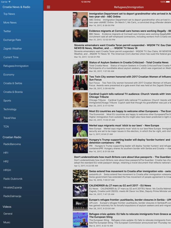 Screenshot #5 pour Croatia News in English Today & Croatian Radio