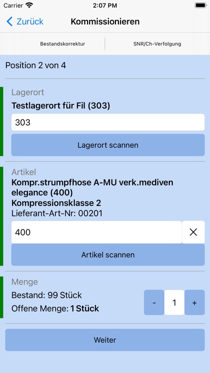 acriba Logistik-App screenshot-3