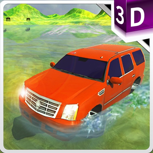 Water Car Surfing & Underwater Floating Simulator icon