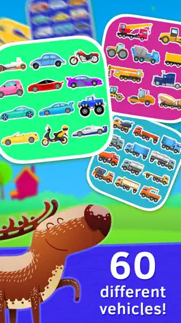 Game screenshot Baby Car Puzzles for Kids Free apk