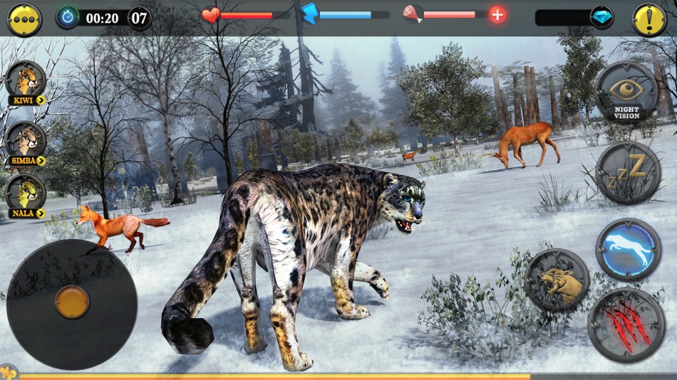 #5. Forest Snow Leopard Sim (iOS) 来自: Tap2Play, LLC (Ticker: TAPM)