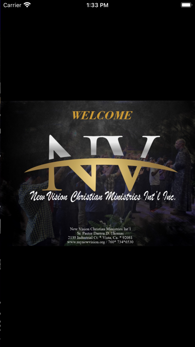NewVision Christian Ministries Screenshot