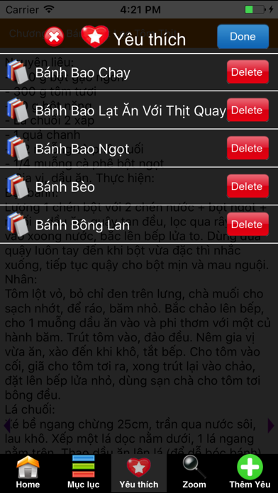 How to cancel & delete Cẩm Nang Món Ăn Việt from iphone & ipad 4