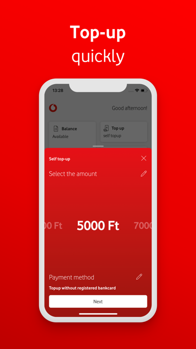 My Vodafone Magyarország Screenshot