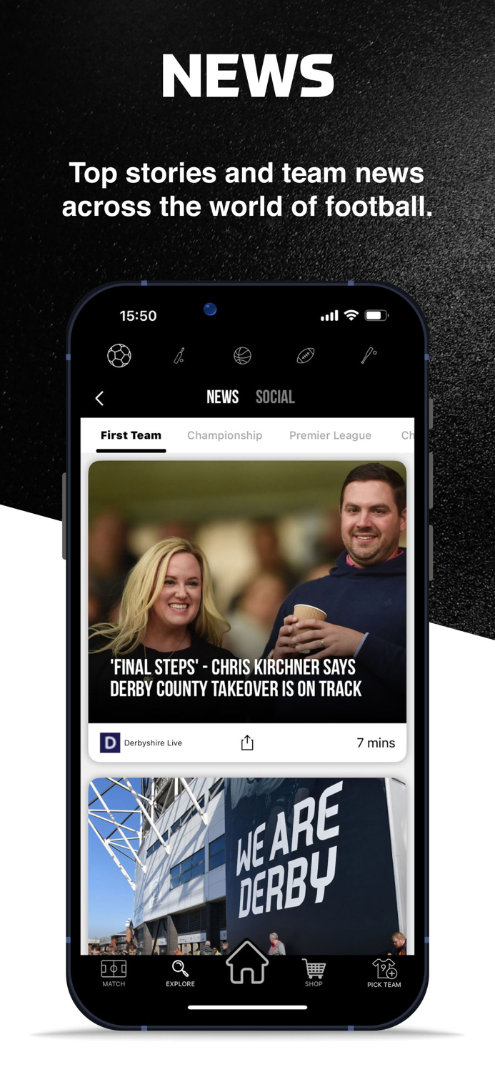 Come On Derby - Live Scores