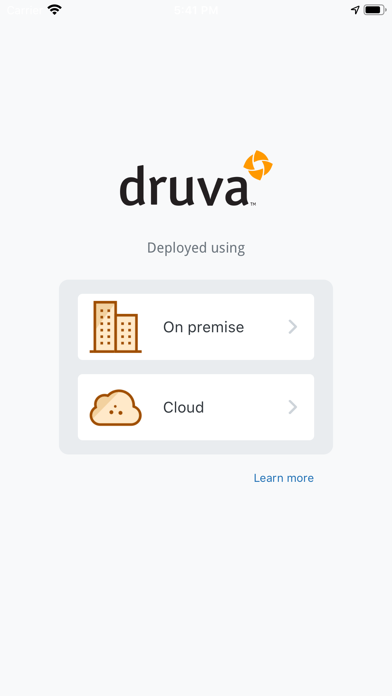 Druva Screenshot