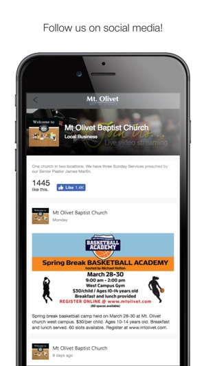 Mt. Olivet Baptist Church App(圖3)-速報App