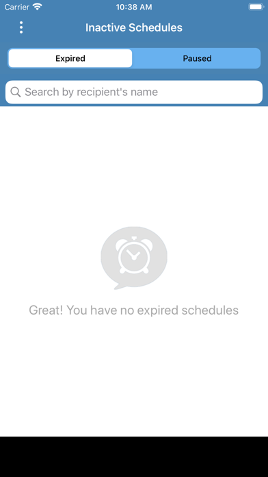 Pro SMS Scheduler Screenshot