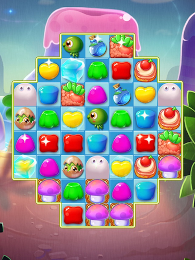 Candy Sweet Fruit games soda jelly blast 3 crush app Meads Puzzle