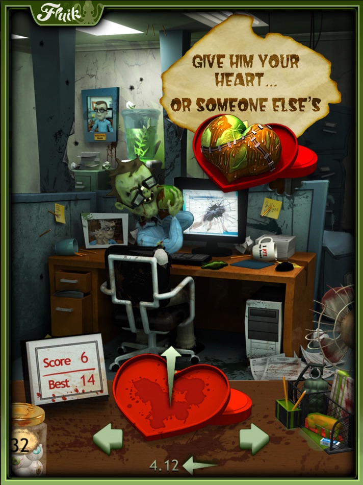 #5. Office Zombie for iPad (iOS) 由: Fluik