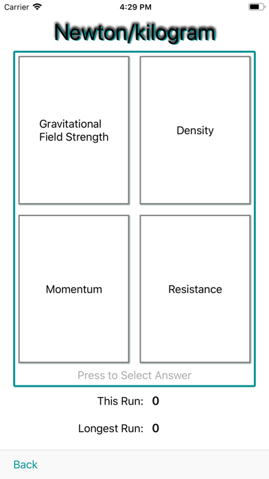 Miss Price Physics Equations Screenshot