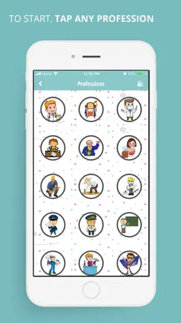 Game screenshot Learn Professions in Russian apk