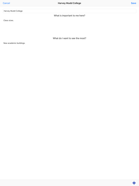 CollegeAdmissionNavigation iPad screenshot 3 - Education app