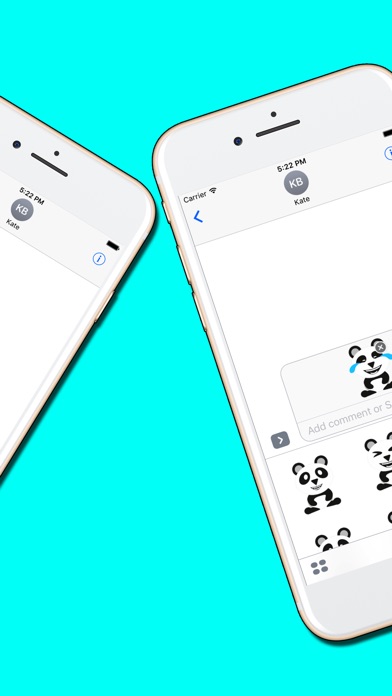 Panda : Cute & Adorable Stickersのスクリーンショット3 Panda : Cute & Adorable Stickersのスクリーンショット3