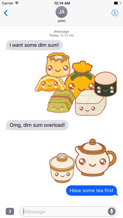 Dim Sum Dumpling Stickers screenshot-4