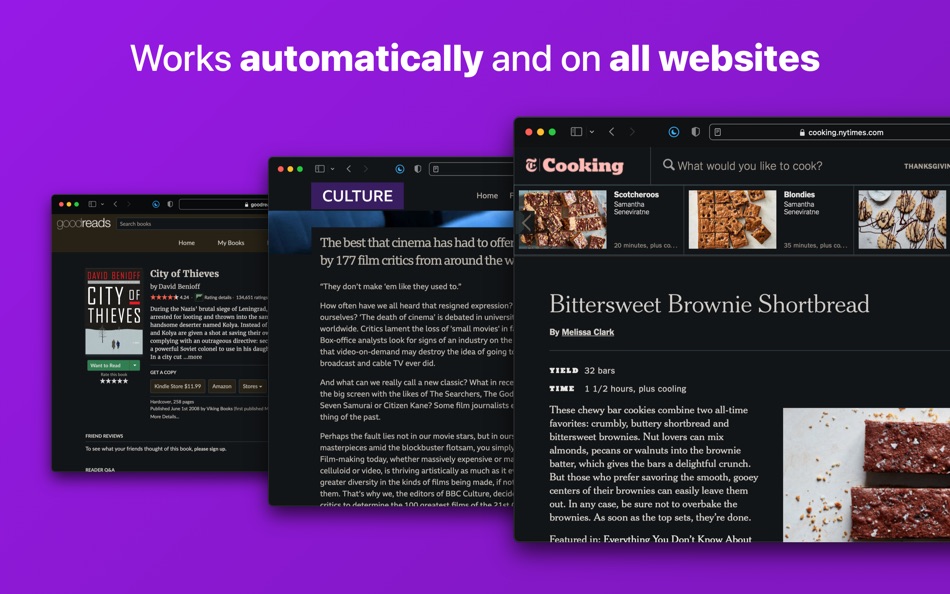 #2. Noir – Dark Mode for Safari (macOS) 由: Jeffrey Kuiken