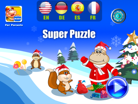 Screenshot #4 pour Noël Puzzle- jeux éducatifs d'apprentissage