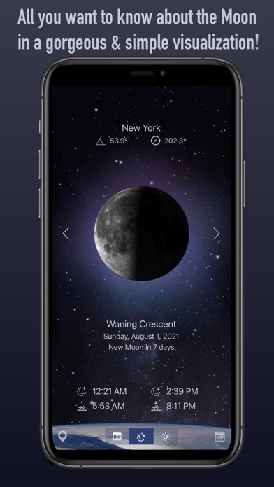 Screenshot #2 for Moon Calendar Plus