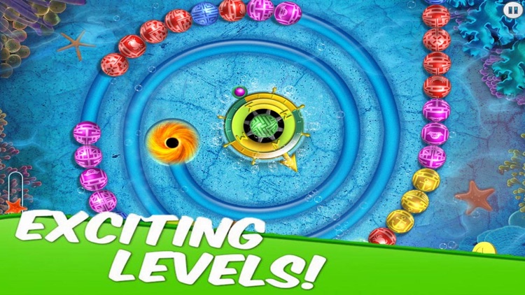 Poping Ball - Ocean Marble