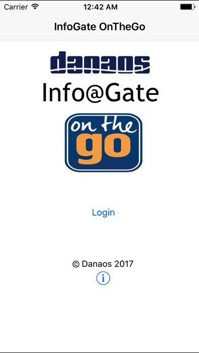 InfoGate OnTheGo for iPhone Screenshot