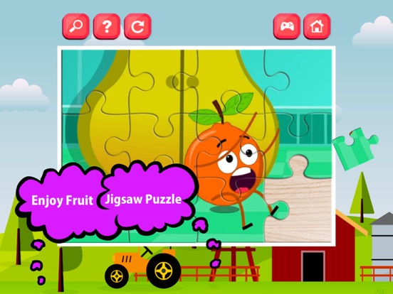 Screenshot #6 pour Fruits apprentissage de jeux de puzzle pour enfant