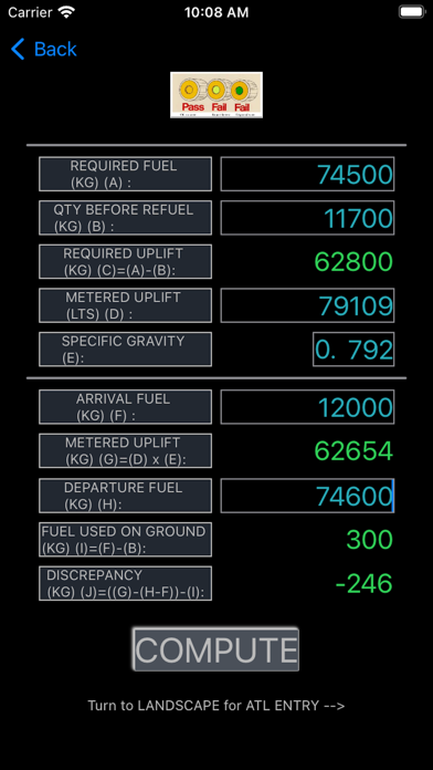 ATL Jet Fuel Calculationのおすすめ画像2