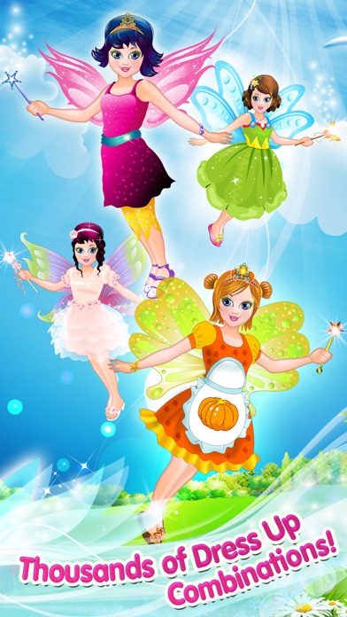 Screenshot #1 pour Fairy Princess Fashion: Dress Up, Makeup & Style