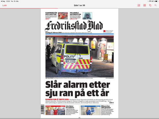 Screenshot #5 pour Fredriksstad Blad eAvis