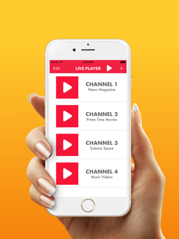 Screenshot #4 pour Live IPTV Player